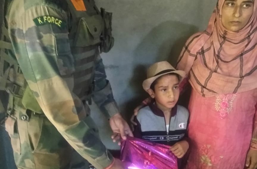 Army Brings Succour to the  bereaved Family.