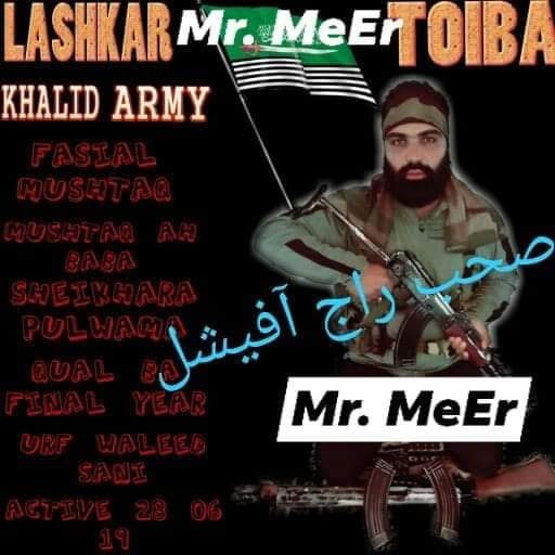 Two Pulwama youth join LeT, picture goes viral