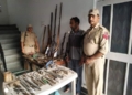 Man arrested with weapons in Kathua