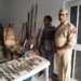 Man arrested with weapons in Kathua