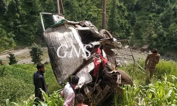 3 members of a family killed in Banihal road mishap, 4 injured