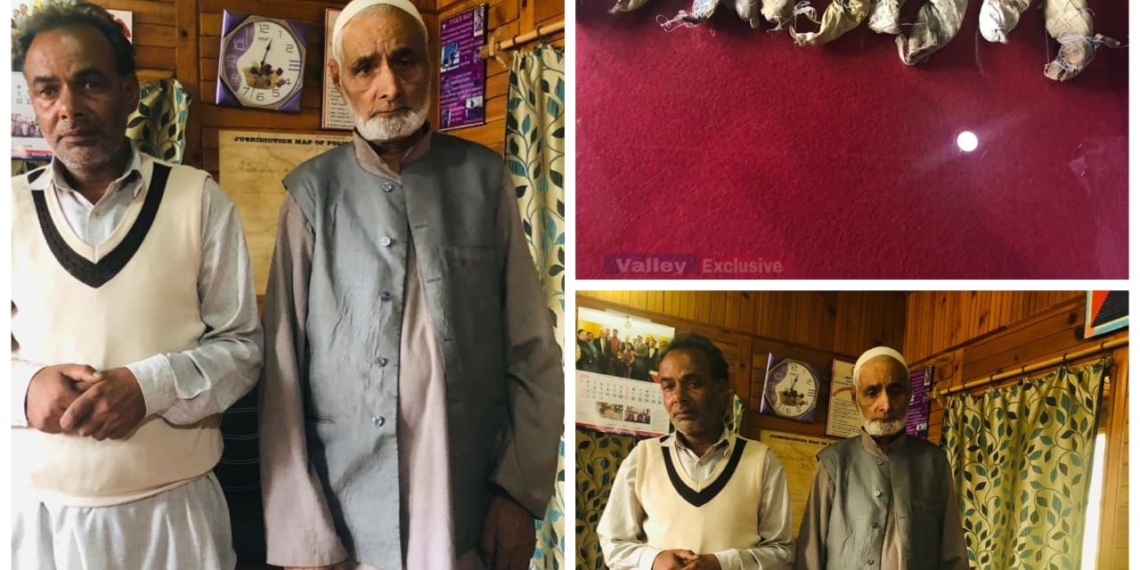 War on Drugs:Father, Son held with charas in Sopore