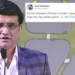 Ganguly Takes Over as BCCI President, Twitter in Celebratory Mode
