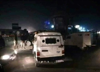 Gunfight on at Nawa Kadal area of downtown, Sgr