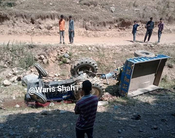 Tractor Driver died in Kokernag Road accident