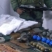 Trio held with brown sugar, rifle and grenades