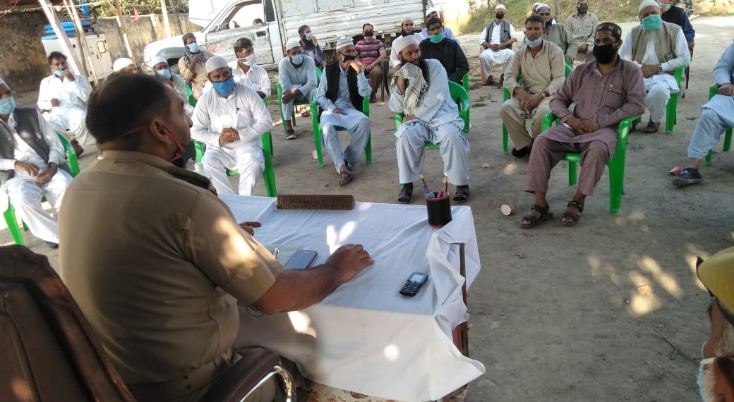 Covid19: Police-public meeting held at Rafiabad