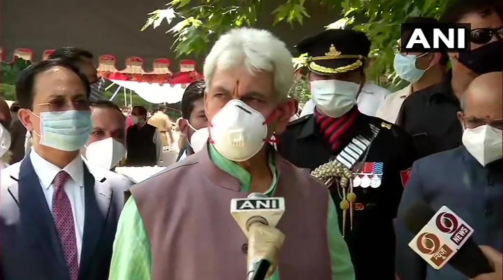 Newly appointed LG after Taking Oath