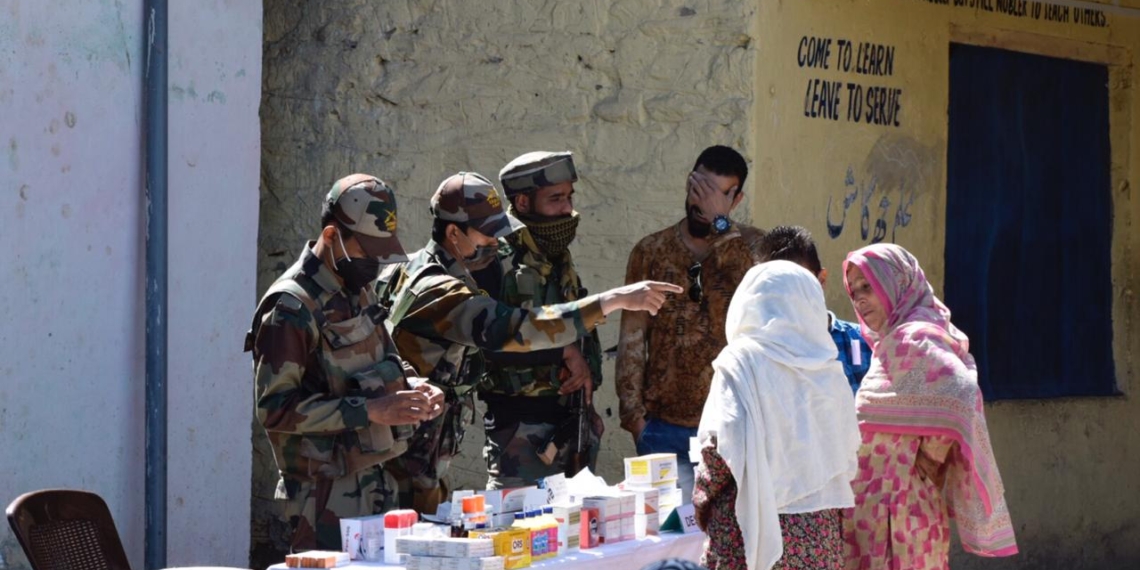 Army 52 RR organises Medical Camp in Sopore Village