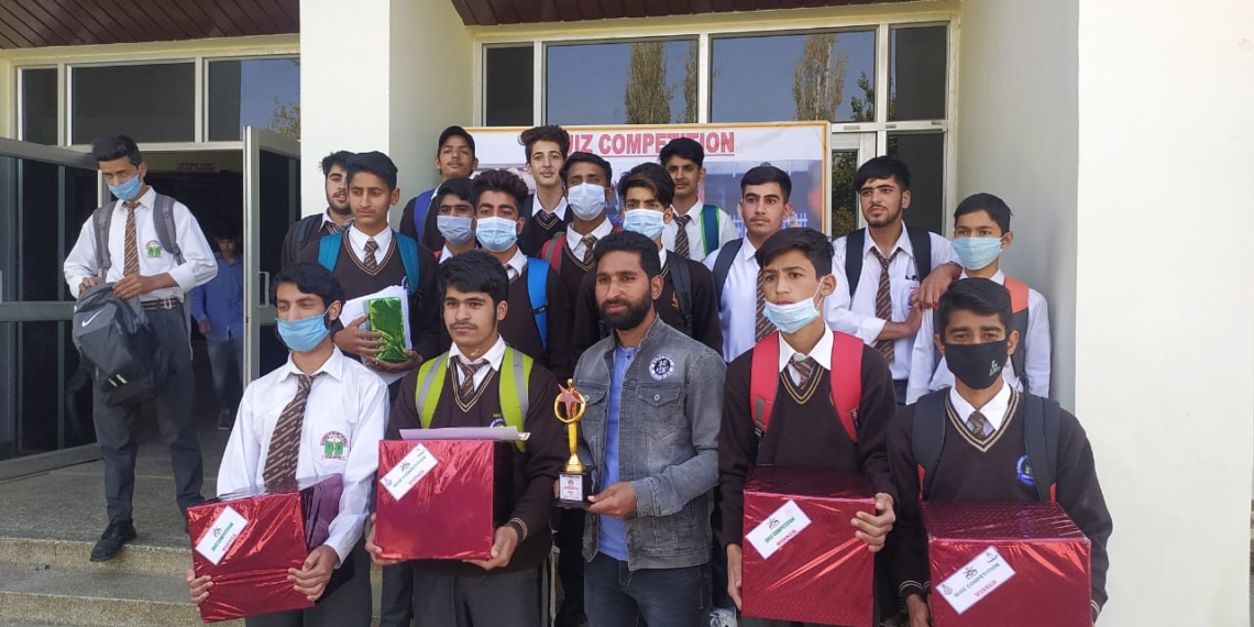 INTER SCHOOL QUIZ COMPETITION UNDER SADHBAVANA BY INDIAN ARMY IN PATTAN