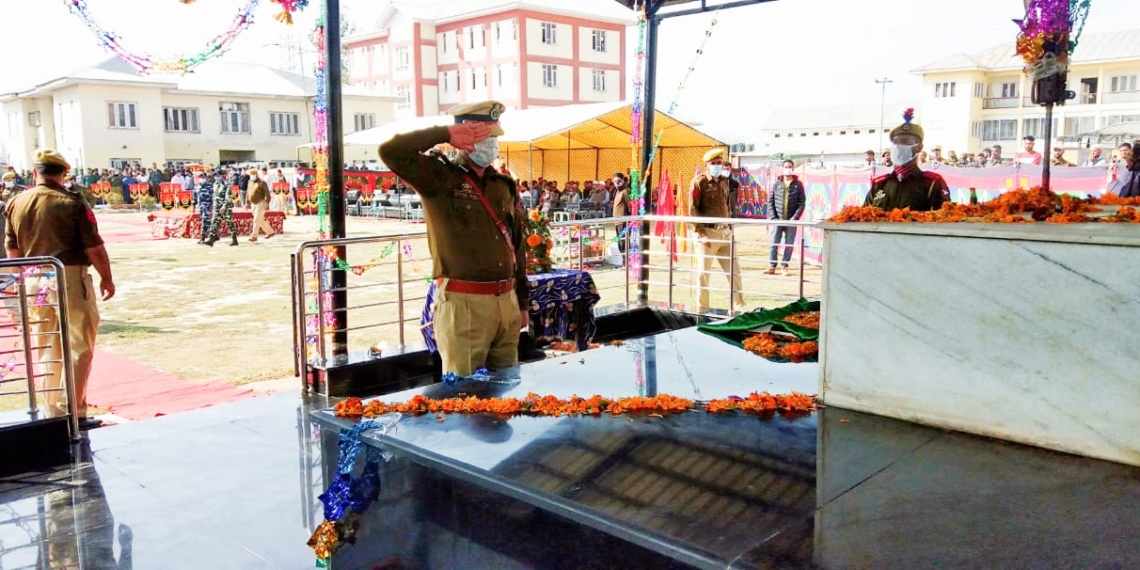 POLICE COMMEMORATION DAY 2020 OBSERVED IN DPL SOPORE