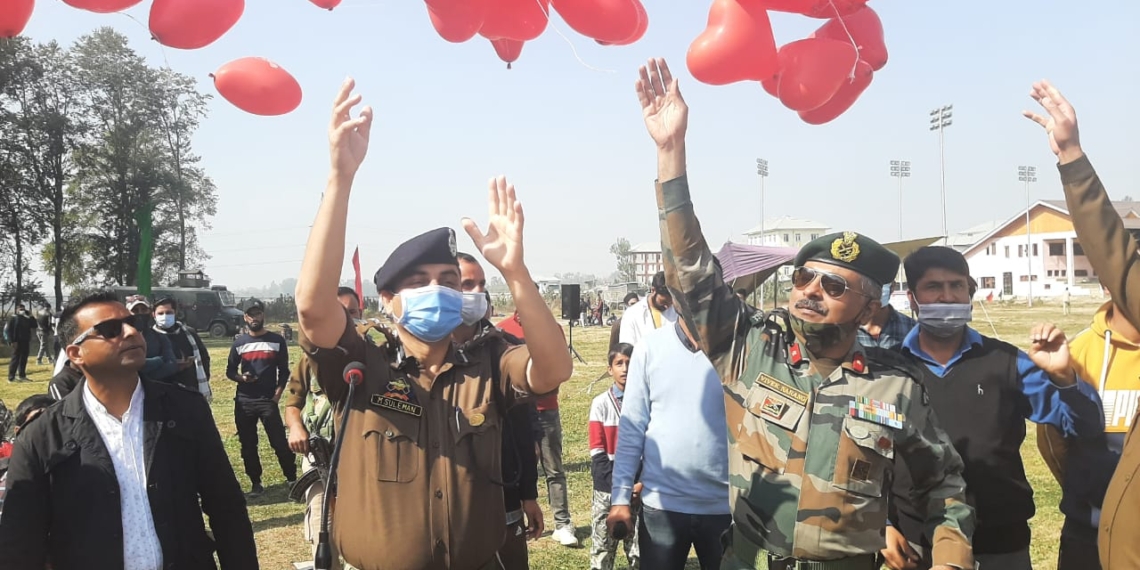Sopore Police Inaugurates Sports festival under Civic Action Programme