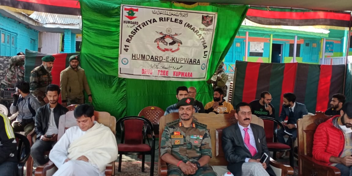 Drug free Programme held in kupwara by HAJIPIR BRIGADE and VAJRA DIVISION