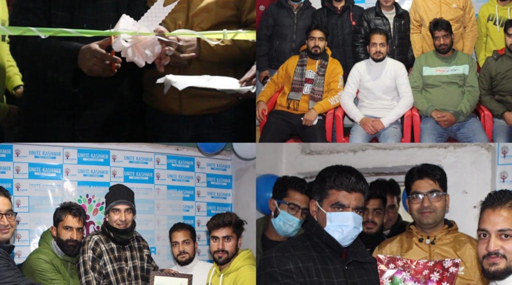Team unite Kashmir inaugurates their head office in Sopore