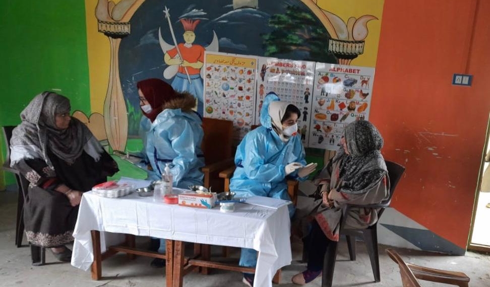 Radiant smiles dental clinic organised a free dental and oral health awareness camp at Chandgam Pulwama