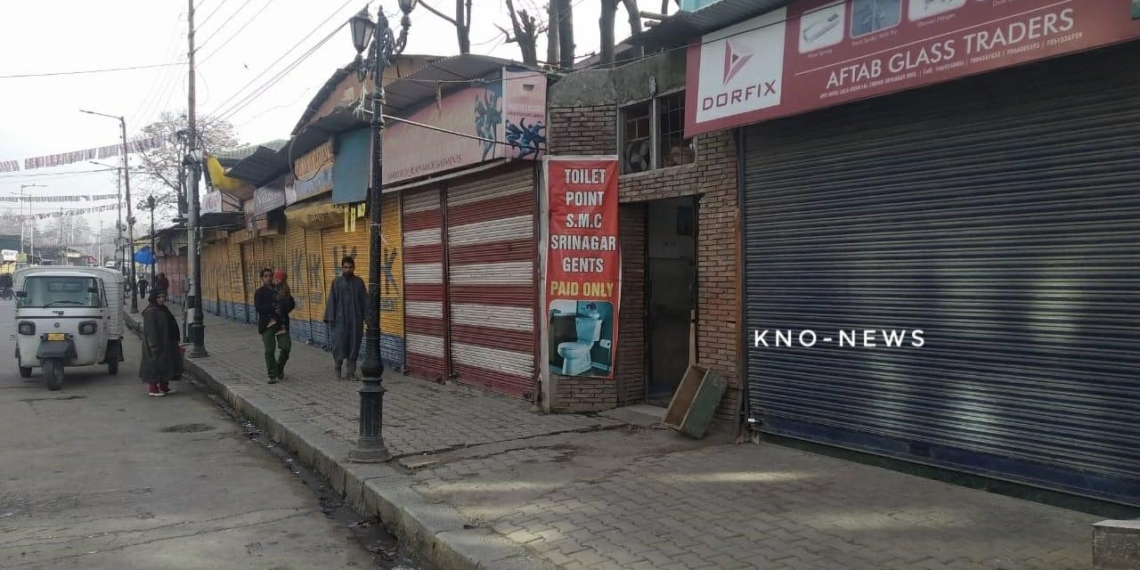 Lawaypora encounter: Spontaneous shutdown in Srinagar markets