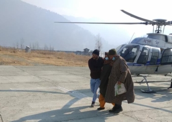 Pregnant woman develops serious complications, airlifted from snow bound Gurez